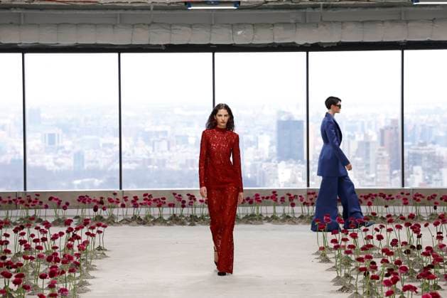 Carolina Herrera Ready to Wear Fall Winter 2025 26 - New York, February 2025 Carolina Herrera Ready to Wear Fall Winter 2025 26 - New York, February 2025, Credit:Zeppelin Avalon  Copyright: xZeppelinx xAvalonx 0961931886