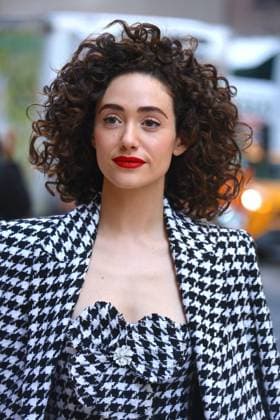 NYFW - Carolina Herrera Arrivals Emmy Rossum attends the Carolina Herrera show during the New York fashion week, NY on February 10, 2025. Photo by Dylan Travis ABACAPRESS.COM New York City NY United Arab Emirates  Copyright: xDylanxTravis ABACAx