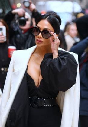 NYFW - Carolina Herrera Arrivals Nicole Scherzinger attends the Carolina Herrera show during the New York fashion week, NY on February 10, 2025. Photo by Dylan Travis ABACAPRESS.COM New York City NY United Arab Emirates  Copyright: xDylanxTravis ABACAx