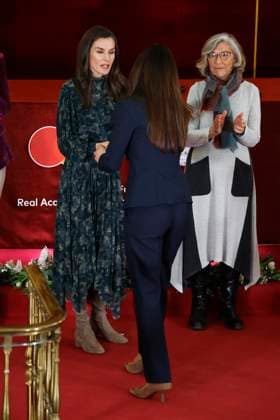 Queen Letizia presides over the Spanish Royal Academy of Sciences Foundation FRACE Awards Queen Letizia presents the Young Female Scientific Talent Award to Ivana Gasulla in the category of Sciences Applied to Technology within the Spanish Royal Academy of Sciences Foundation FRACE Awards, in the framework of the International Day of Women and Girls in Science, Mastercard and the Royal Academy of Sciences Foundation of Spain, on February 11, 2025, in Madrid Spain FAMOUS QUEENS QUEEN FRACE AWARDS SCIENCE Antonio Gutié Madrid Madrid Spain  Copyright: xAntonioxGutiÃ rrezx 6512068