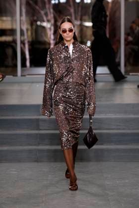 Tory Burch Ready to Wear Fall Winter 2025 26 - New York, February 2025 Tory Burch Ready to Wear Fall Winter 2025 26 - New York, February 2025, Credit:Zeppelin Avalon  Copyright: xZeppelinx xAvalonx 0962188865