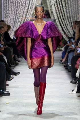 Bibhu Mohapatra fashion show fall winter collection 2025 2026 during New York Fashion Week A model walks the runway at the Bibhu Mohapatra fashion show during New York Fashion Week at the The Pierre Hotel on February 10, 2025 in New York City New York Etats Unis  Copyright: xAgencex xBestimagexAgencex xBestimagex