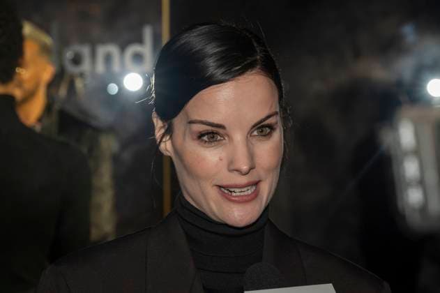 February 10, 2025, New York, United States: Jaimie Alexander attends the Pamella Roland show during February 2025 New York Fashion Week at The Rainbow Room. New York United States - ZUMAs197 20250210_aab_s197_040 Copyright: xRonxAdarx