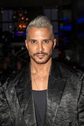 February 10, 2025, New York, United States: Jay Manuel attends the Pamella Roland show during February 2025 New York Fashion Week at The Rainbow Room. New York United States - ZUMAs197 20250210_aab_s197_041 Copyright: xRonxAdarx