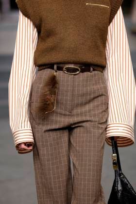 Tory Burch Ready-to-wear Fall Winter 2025 26, New York, February 2025 Tory Burch Ready-to-wear Fall Winter 2025 26 runway at New York fashion week, 10 February 2025., Credit:x Avalon New York, USA  Copyright: xxx xAvalonx PHT_fashion_NYFW_Tory_Burch_details_962319492