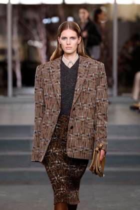 Tory Burch Ready-to-wear Fall Winter 2025 26, New York, February 2025 Tory Burch Ready-to-wear Fall Winter 2025 26 runway at New York fashion week, 10 February 2025., Credit:x Avalon New York, USA  Copyright: xxx xAvalonx PHT_fashion_NYFW_Tory_Burch_details_962319630