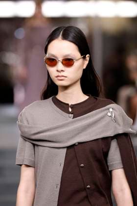 Tory Burch Ready-to-wear Fall Winter 2025 26, New York, February 2025 Tory Burch Ready-to-wear Fall Winter 2025 26 runway at New York fashion week, 10 February 2025., Credit:x Avalon New York, USA  Copyright: xxx xAvalonx PHT_fashion_NYFW_Tory_Burch_details_962322343