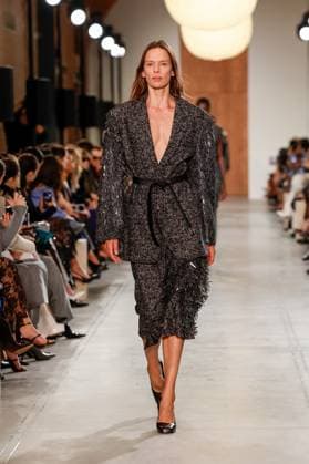 Runway during the Michael Kors Collection Fall Winter 2025 Runway Show at Terminal Warehouse on February 11, 2025 in New York City New York Etats Unis  Copyright: xAgencex xBestimagexAgencex xBestimagex