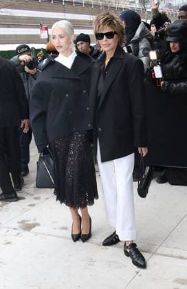 NEW YORK, NY- FEBRUARY 11: Delilah Belle Hamlin, and Lisa Rinna seen arriving at Michael Kors 2025 Collection fashion show during the 2025 New York Fashion Week on February 11, 2025. Copyright: xRWx