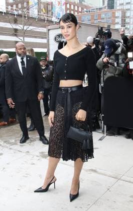 NEW YORK, NY- FEBRUARY 11: Courtney Eaton seen arriving at Michael Kors 2025 Collection fashion show during the 2025 New York Fashion Week on February 11, 2025. Copyright: xRWx