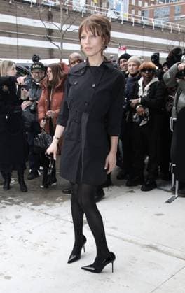 NEW YORK, NY- FEBRUARY 11: Ivy Getty seen arriving at Michael Kors 2025 Collection fashion show during the 2025 New York Fashion Week on February 11, 2025. Copyright: xRWx