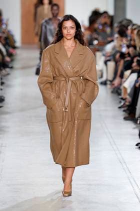 Michael Kors ready to wear fall winter 2025 26, New York, February 2025 Michael Kors ready to wear fall winter 2025 26 runway at New York fashion week, 11 February 2025, Credit:x Avalon New York, USA  Copyright: xxx xAvalonx 0962592957