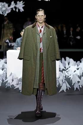 Thom Browne ready to wear fall winter 2025 26, New York, February 2025 Thom Browne ready to wear fall winter 2025 26 runway at New York fashion week, 11 February 2025, Credit:x Avalon New York, USA  Copyright: xxx xAvalonx 0962642446