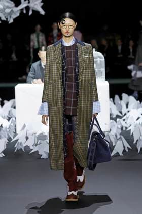 Thom Browne ready to wear fall winter 2025 26, New York, February 2025 Thom Browne ready to wear fall winter 2025 26 runway at New York fashion week, 11 February 2025, Credit:x Avalon New York, USA  Copyright: xxx xAvalonx 0962643034