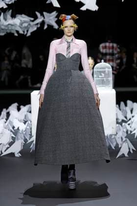 Thom Browne ready to wear fall winter 2025 26, New York, February 2025 Thom Browne ready to wear fall winter 2025 26 runway at New York fashion week, 11 February 2025, Credit:x Avalon New York, USA  Copyright: xxx xAvalonx 0962643432
