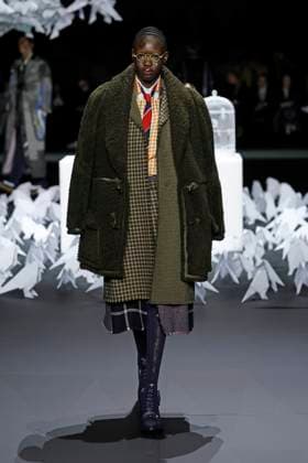 Thom Browne ready to wear fall winter 2025 26, New York, February 2025 Thom Browne ready to wear fall winter 2025 26 runway at New York fashion week, 11 February 2025, Credit:x Avalon New York, USA  Copyright: xxx xAvalonx 0962643743