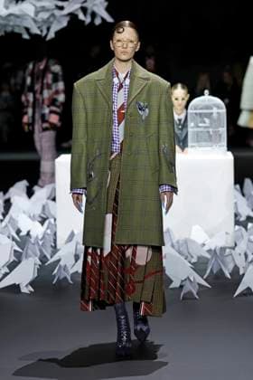 Thom Browne ready to wear fall winter 2025 26, New York, February 2025 Thom Browne ready to wear fall winter 2025 26 runway at New York fashion week, 11 February 2025, Credit:x Avalon New York, USA  Copyright: xxx xAvalonx 0962643829