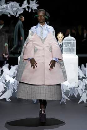 Thom Browne ready to wear fall winter 2025 26, New York, February 2025 Thom Browne ready to wear fall winter 2025 26 runway at New York fashion week, 11 February 2025, Credit:x Avalon New York, USA  Copyright: xxx xAvalonx 0962643900