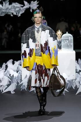 Thom Browne ready to wear fall winter 2025 26, New York, February 2025 Thom Browne ready to wear fall winter 2025 26 runway at New York fashion week, 11 February 2025, Credit:x Avalon New York, USA  Copyright: xxx xAvalonx 0962644218