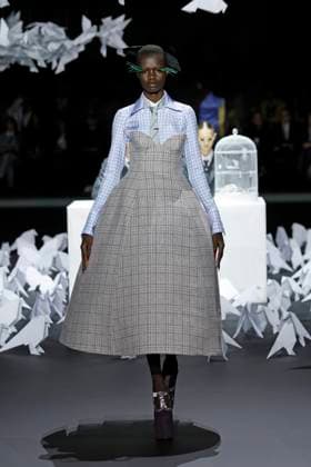 Thom Browne ready to wear fall winter 2025 26, New York, February 2025 Thom Browne ready to wear fall winter 2025 26 runway at New York fashion week, 11 February 2025, Credit:x Avalon New York, USA  Copyright: xxx xAvalonx 0962644320