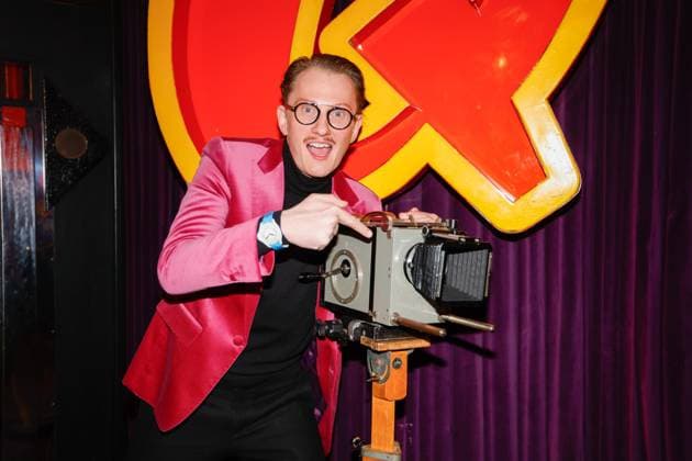 Jan-Henrik M. Scheper-Stuke (Auerbach GmbH) bei der 17. Verleihung des ASKANIA-Award im Quatsch Comedy Club Berlin.