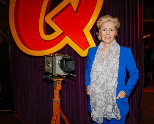 Marika George (Laudatorin) bei der 17. Verleihung des ASKANIA-Award im Quatsch Comedy Club Berlin.