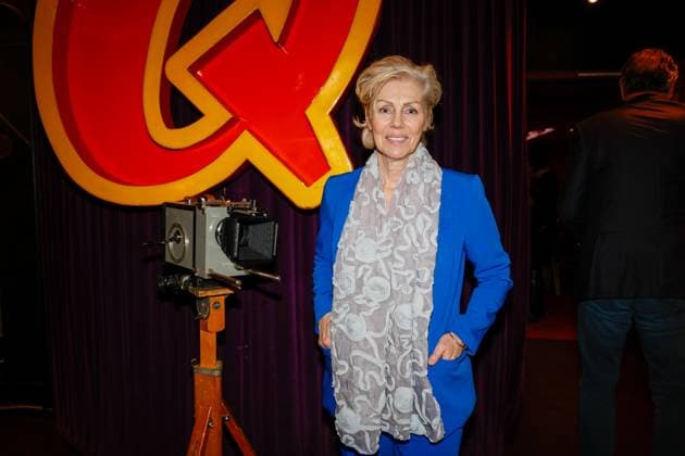 Marika George (Laudatorin) bei der 17. Verleihung des ASKANIA-Award im Quatsch Comedy Club Berlin.