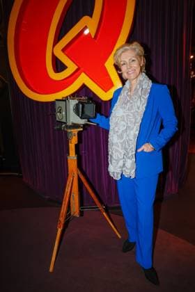 Marika George (Laudatorin) bei der 17. Verleihung des ASKANIA-Award im Quatsch Comedy Club Berlin.