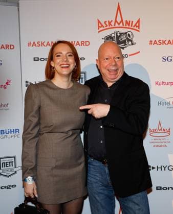 Nina Rausch, Chris Arend bei der 17. Verleihung des ASKANIA-Award im Quatsch Comedy Club Berlin.