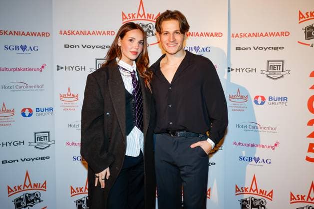 Ina Houth, Moritz Beckerling bei der 17. Verleihung des ASKANIA-Award im Quatsch Comedy Club Berlin.