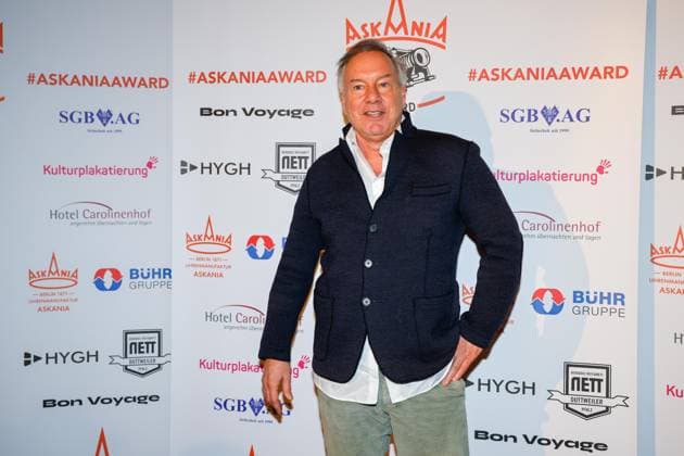 Nico Hofmann (Preisträger) bei der 17. Verleihung des ASKANIA-Award im Quatsch Comedy Club Berlin.