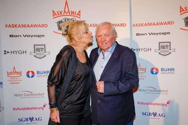 Margret und Uli Wegner bei der 17. Verleihung des ASKANIA-Award im Quatsch Comedy Club Berlin.