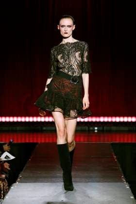 Frederick Anderson ready to wear fall winter 2025 26, New York, February 2025 Frederick Anderson ready to wear fall winter 2025 26 runway at New York fashion week, 11 February 2025, Credit:x Avalon New York, USA  Copyright: xxx xAvalonx 0962776490