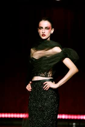 Frederick Anderson ready to wear fall winter 2025 26, New York, February 2025 Frederick Anderson ready to wear fall winter 2025 26 runway at New York fashion week, 11 February 2025, Credit:x Avalon New York, USA  Copyright: xxx xAvalonx 0962777446