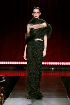 Frederick Anderson ready to wear fall winter 2025 26, New York, February 2025 Frederick Anderson ready to wear fall winter 2025 26 runway at New York fashion week, 11 February 2025, Credit:x Avalon New York, USA  Copyright: xxx xAvalonx 0962777473