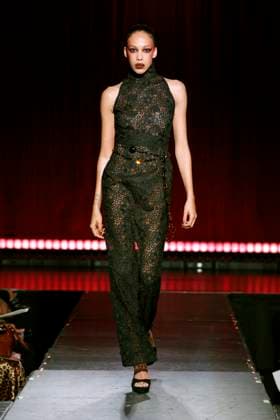 Frederick Anderson ready to wear fall winter 2025 26, New York, February 2025 Frederick Anderson ready to wear fall winter 2025 26 runway at New York fashion week, 11 February 2025, Credit:x Avalon New York, USA  Copyright: xxx xAvalonx 0962777699