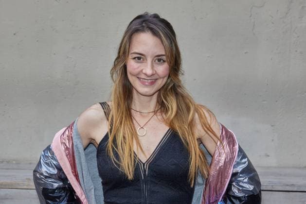 Luisa Wietzorek - Gaesteankunft zur Verleihung des Kurzfilmpreises BLAUE BLUME von Romance TV im Prince Charles in Berlin am 12.02.2025. Kurzfilmpreis BLAUE BLUME