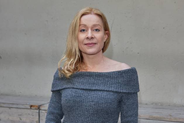 Natalie O Hara - Gaesteankunft zur Verleihung des Kurzfilmpreises BLAUE BLUME von Romance TV im Prince Charles in Berlin am 12.02.2025. Kurzfilmpreis BLAUE BLUME