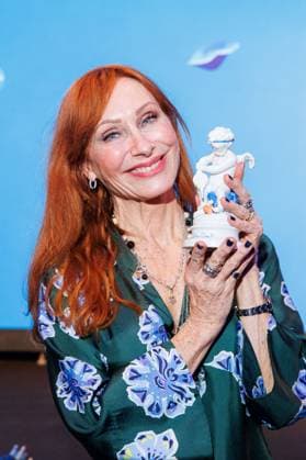 Award - Blaue Blume 2025 Andrea Sawatzki bei der Verleihung BLAUE BLUME von Romance TV im Prince Charles am 12.02.2024 in Berlin. Copyright: xEventpressxKochanx