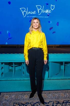 Award - Blaue Blume 2025 Valerie Niehaus bei der Verleihung BLAUE BLUME von Romance TV im Prince Charles am 12.02.2024 in Berlin. Copyright: xEventpressxKochanx