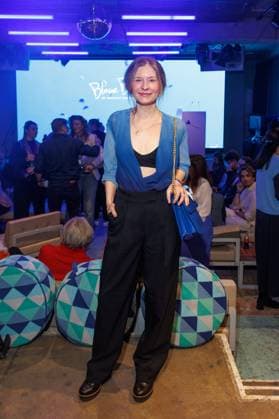 Award - Blaue Blume 2025 Birte Hanusrichter bei der Verleihung BLAUE BLUME von Romance TV im Prince Charles am 12.02.2024 in Berlin. Copyright: xEventpressxKochanx