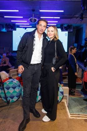 Award - Blaue Blume 2025 Andreas Elsholz und Denise Zich bei der Verleihung BLAUE BLUME von Romance TV im Prince Charles am 12.02.2024 in Berlin. Copyright: xEventpressxKochanx