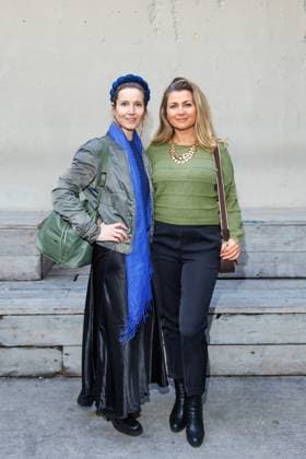 Award - Blaue Blume 2025 Laura Sophia Landauer und Jessica Boehrs bei der Verleihung BLAUE BLUME von Romance TV im Prince Charles am 12.02.2024 in Berlin. Copyright: xEventpressxKochanx