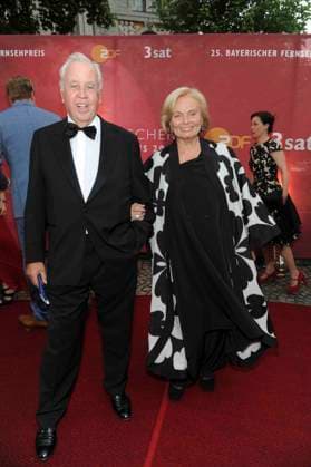 Wolfgang Rademann Ruth Maria Kubitschek 25. Bayerischer Fernsehpreis 2013 Prinzregententheater Muenchen 17.05.2013 *** Wolfgang Rademann Ruth Maria Kubitschek 25 Bavarian Television Prize 2013 Prince Regent Theatre Munich 17 05 2013