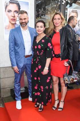 Raphael Schneider, Nadine Dehmel und Tokessa Martinius bei der Jubilaeumsfeier zu 25 Jahre GZSZ am Mittwoch 17. May 2017 im Delphi Filmpalast am Zoo in Berlin Berlin Deutschland