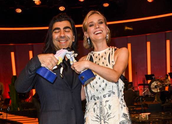 Diane Kruger actress with Fatih Akin director at the Bavarian Film Award 2017 at the Prinzregententheater on Friday, January 19th, 2018 in Munich Bayern Deutschland *** Diane Kruger actress With Fatih Akin Director AT The Bavarian Film Award 2017 AT The Prince Regent Theatre ON Friday, January 19th, 2018 in Munich Bavaria Germany