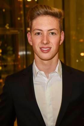 David Schumacher, am Samstag, 15.12.2018 ADAC Sportgala 2018 in der ADAC Zentrale in Muenchen Bayern Deutschland *** David Schumacher, on Saturday, 15 12 2018 ADAC Sports gala 2018 in the ADAC Head office in Munich Bavaria Germany