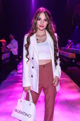Lisa-Marie Schiffner at the opening of the About You Fashion Week in ewerk in Berlin, Germany, 05 July 2019. Berlin Deutschland Germany *** Lisa Marie Schiffner AT The Opening of The About You Fashion Week in Ewerk in Berlin, Germany, 05 July 2019 Berlin Germany Germany