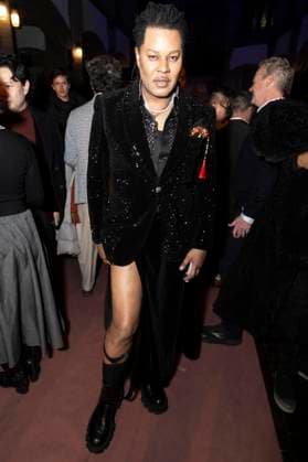 February 13, 2025, New York, New York, USA: Ty-Ron Mayes attends Zang Toi runway show during New York Fashion Week Fall Winter 2025 at Park Avenue Christian Church in New York on February 13, 2025. New York USA - ZUMAr339 20250213_znp_r339_010 Copyright: xLevxRadinx