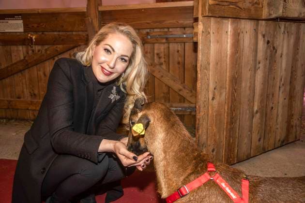 Kathrin Glock during the Gut Aiderbichl Christmas Market opening on November 12, 2019 in Henndorf am Wallersee, Austria Tirol Austria *** Kathrin Glock during The well Aiderbichl Christmas Market Opening ON November 12, 2019 in Henndorf on Wallersee, Austria Tyrol Austria